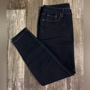 New Directions Dark Blue Women's Skinny Jeans - Size 14S